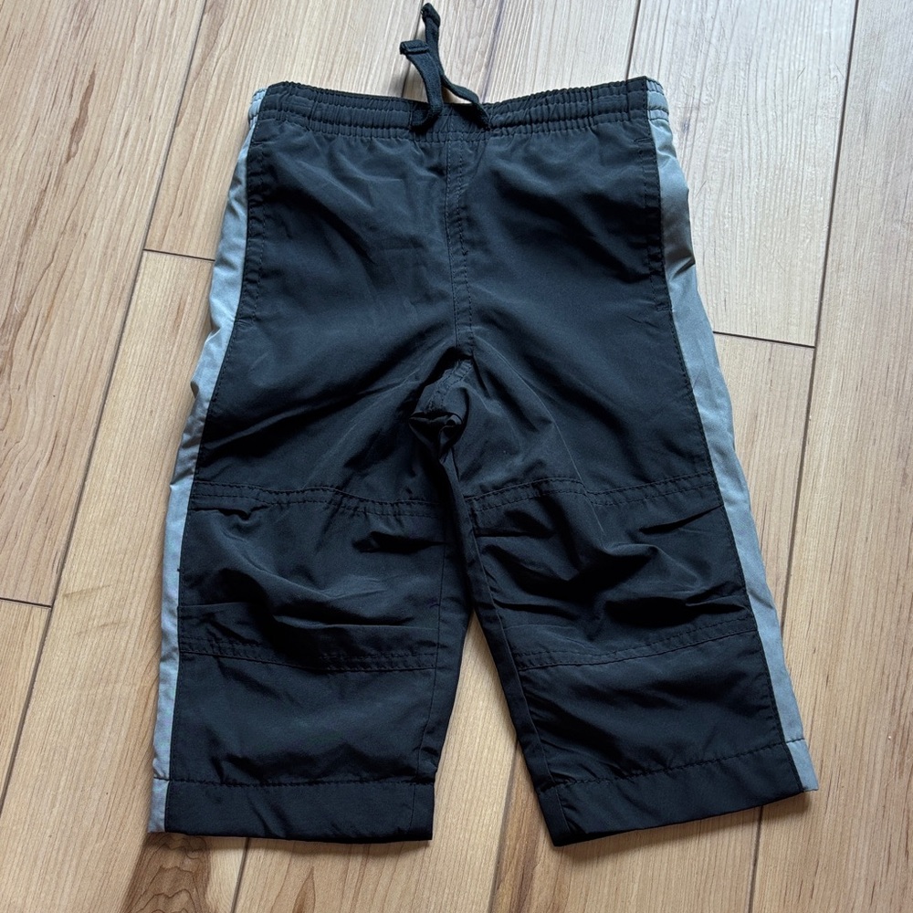 OshKosh B'gosh Black and Gray Kids Casual Pants